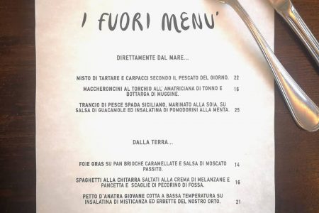Ed ecco a voi le nostre proposte FUORI MENU di questa settimana con solo propost…